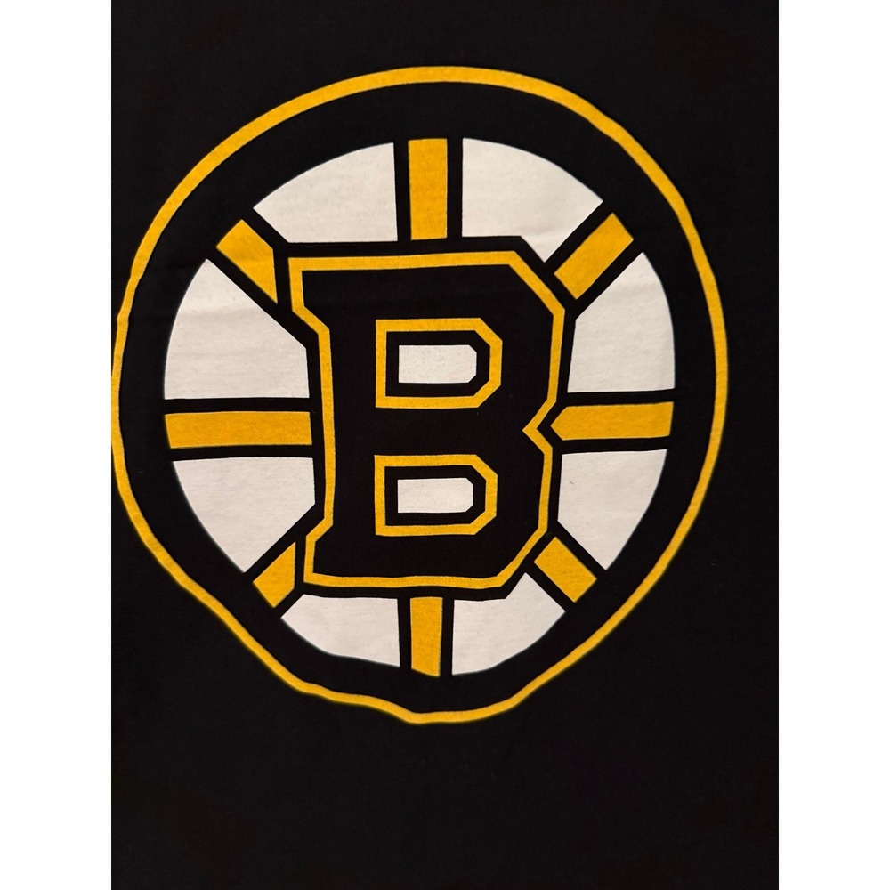 Boston Bruins Men's T-Shirt Team Logo NHL Hockey Fanatics Size Medium -NWOT